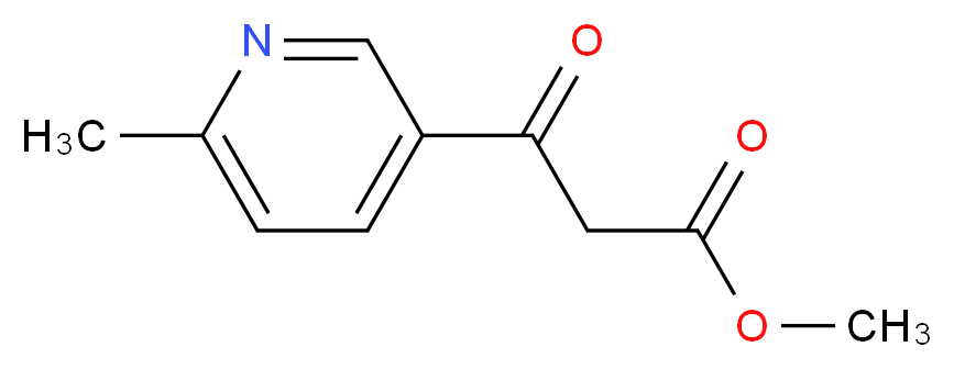 Methyl 2-(6-Methylnicotinyl)acetate_Molecular_structure_CAS_108522-49-2)