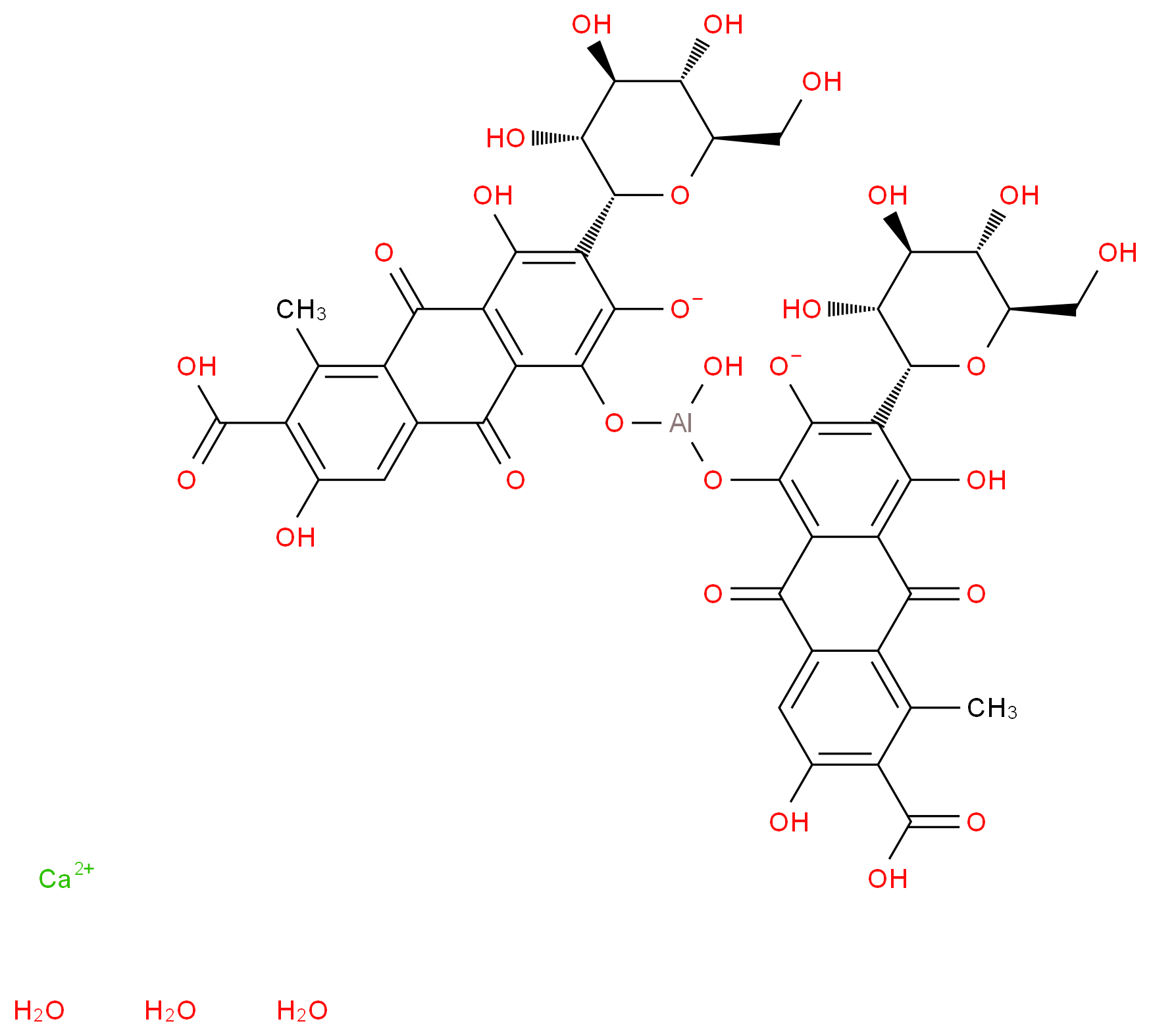 1390-65-4 molecular structure