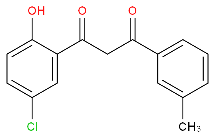 1-(5-chloro-2-hydroxyphenyl)-3-(3-methylphenyl)propane-1,3-dione_Molecular_structure_CAS_420825-19-0)
