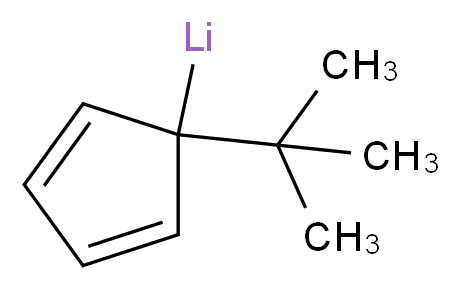 Lithium tert-butylcyclopentadienide_Molecular_structure_CAS_50356-03-1)