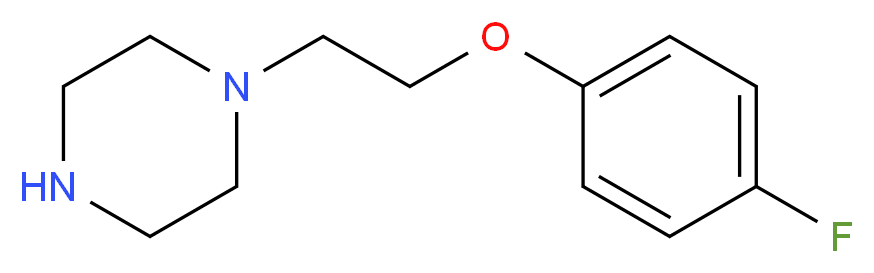 1-[2-(4-Fluorophenoxy)ethyl]piperazine_Molecular_structure_CAS_77602-92-7)