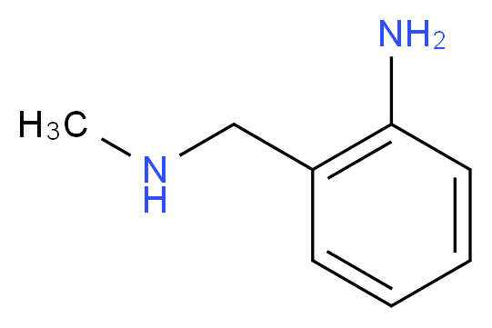 2-[(methylamino)methyl]aniline_Molecular_structure_CAS_)