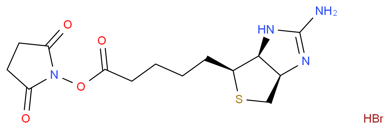 2-Iminobiotin N-hydroxysuccinimide ester hydrobromide_Molecular_structure_CAS_76939-67-8)