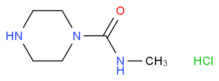 N-methylpiperazine-1-carboxamide hydrochloride_Molecular_structure_CAS_)