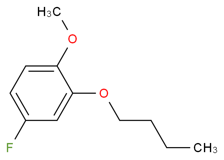 2-Butoxy-4-fluoro-1-methoxybenzene_Molecular_structure_CAS_)