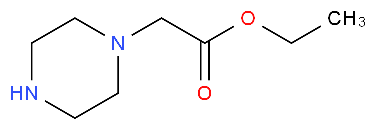 1-(Ethoxycarbonylmethyl)piperazine_Molecular_structure_CAS_40004-08-8)