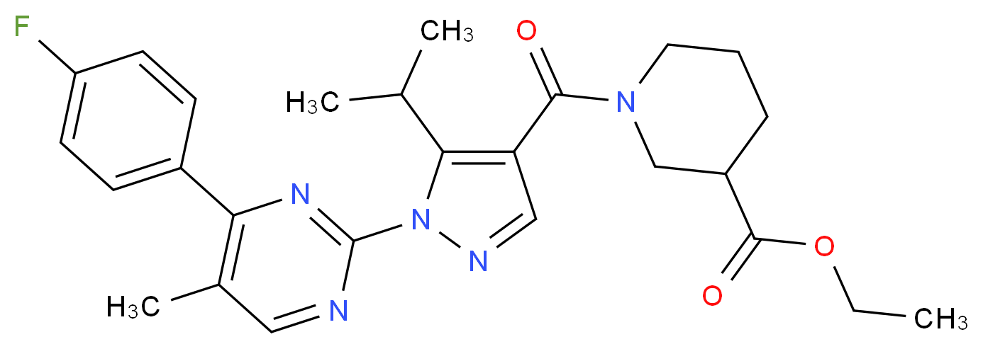  molecular structure