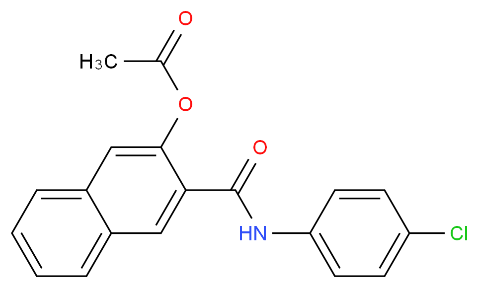 Naphthol AS-E acetate_Molecular_structure_CAS_84100-15-2)