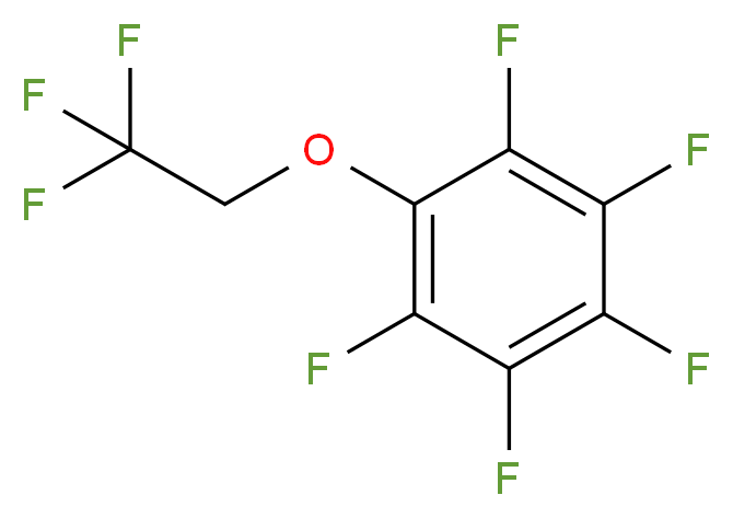 Pentafluoro(2,2,2-trifluoroethoxy)benzene_Molecular_structure_CAS_6669-03-0)