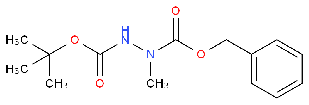 1-Benzyl 2-tert-butyl 1-methylhydrazine-1,2-dicarboxylate_Molecular_structure_CAS_127799-53-5)