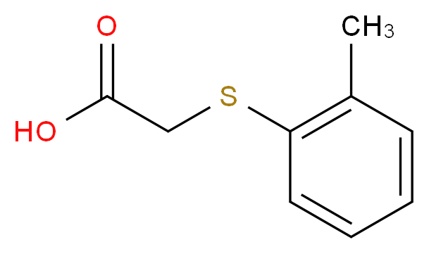[(2-methylphenyl)thio]acetic acid_Molecular_structure_CAS_18619-15-3)