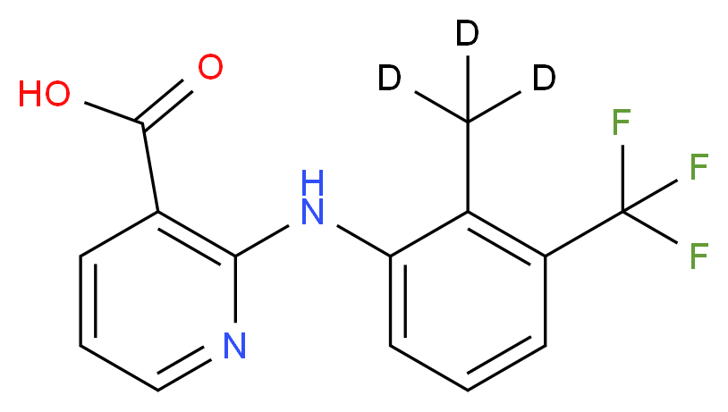 Flunixin-d3_Molecular_structure_CAS_)