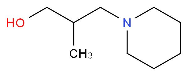 2-Methyl-3-piperidin-1-yl-propan-1-ol_Molecular_structure_CAS_62101-67-1)