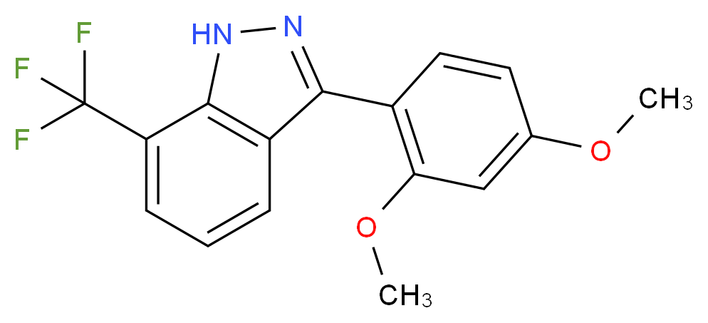 3-(2,4-dimethoxyphenyl)-7-(trifluoromethyl)-1H-indazole_Molecular_structure_CAS_680611-18-1,875795-86-1)