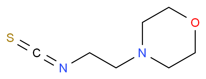 2-(4-Morpholinyl)ethyl isothiocyanate_Molecular_structure_CAS_63224-35-1)