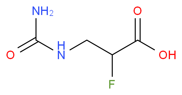 N-Carbamoyl-2-fluoro-β-alanine_Molecular_structure_CAS_5006-64-4)