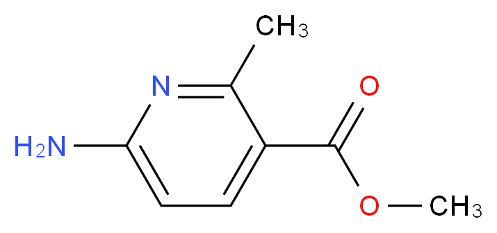 METHYL 6-AMINO-2-METHYLPYRIDINE-3-CARBOXYLATE_Molecular_structure_CAS_872355-52-7)