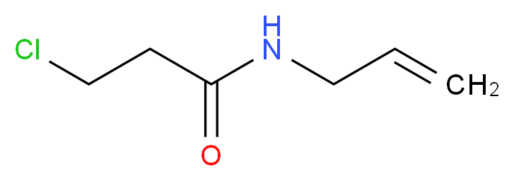 N-Allyl-3-chloropropanamide_Molecular_structure_CAS_106593-38-8)