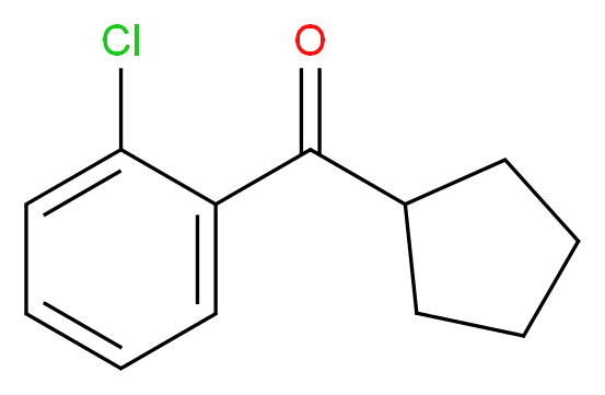 (2-Chlorophenyl)cyclopentyl ketone_Molecular_structure_CAS_6740-85-8)