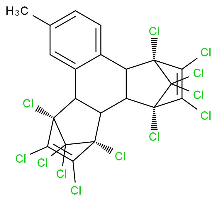 2-Methylnaphthalene-bis(hexachlorocyclopentadiene) adduct_Molecular_structure_CAS_4605-91-8)