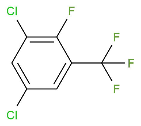 1,5-dichloro-2-fluoro-3-(trifluoromethyl)benzene_Molecular_structure_CAS_)