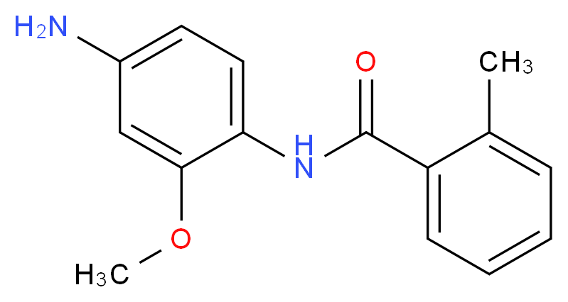 N-(4-Amino-2-methoxy-phenyl)-2-methyl-benzamide_Molecular_structure_CAS_436089-19-9)