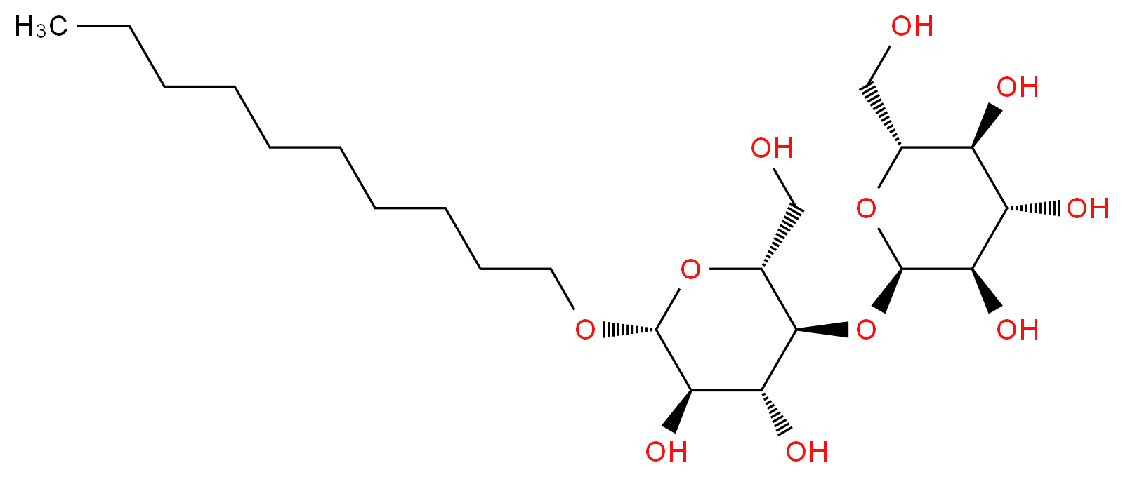 Decyl-β-D-maltoside 10 mM solution_Molecular_structure_CAS_82494-09-5)