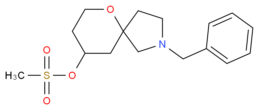 2-benzyl-6-oxa-2-azaspiro[4.5]decan-9-yl methanesulfonate_Molecular_structure_CAS_)