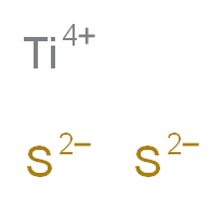 Titanium(IV) sulfide_Molecular_structure_CAS_12039-13-3)