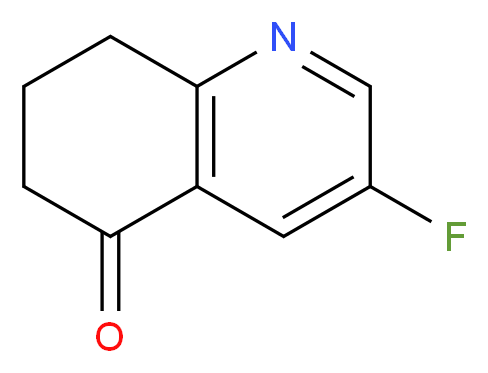3-FLUORO-7,8-DIHYDROQUINOLIN-5(6H)-ONE_Molecular_structure_CAS_)