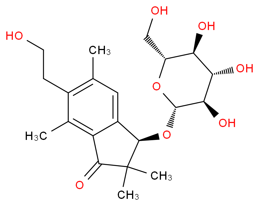 Pterosin D 3-O-glucoside_Molecular_structure_CAS_84299-80-9)