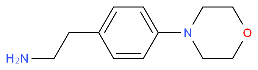 2-(4-Morpholin-4-yl-phenyl)-ethylamine_Molecular_structure_CAS_)