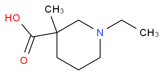 1-ethyl-3-methylpiperidine-3-carboxylic acid_Molecular_structure_CAS_915919-87-8)