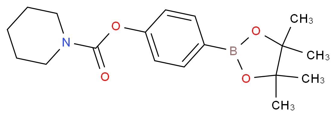 4-[(Piperidin-1-ylcarbonyl)oxy]benzeneboronic acid, pinacol ester 98%_Molecular_structure_CAS_913836-28-9)