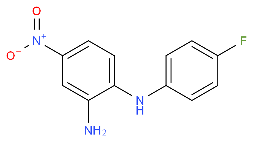 N-(2-amino-4-nitrophenyl)-N-(4-fluorophenyl)amine_Molecular_structure_CAS_)