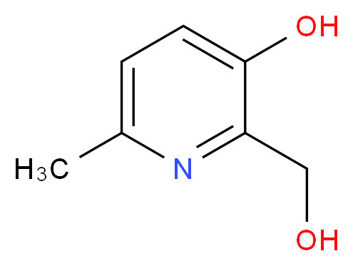 2-(Hydroxymethyl)-6-methylpyridin-3-ol_Molecular_structure_CAS_42097-42-7)