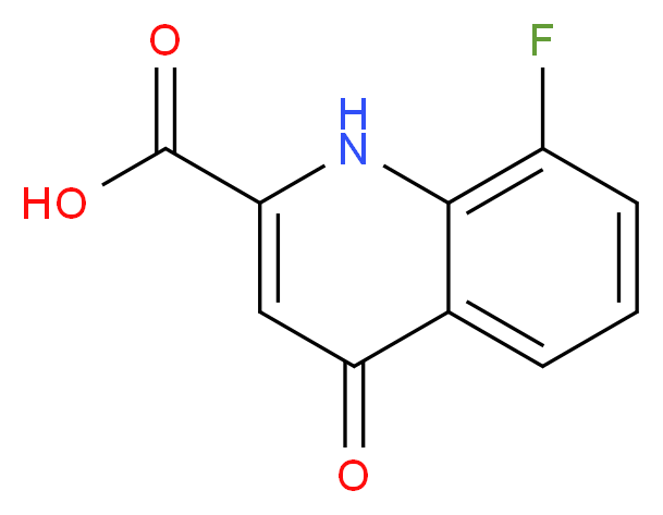 8-fluoro-4-oxo-1,4-dihydro-2-quinolinecarboxylic acid_Molecular_structure_CAS_1016506-97-0)