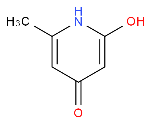 6-Methylpyridine-2,4-diol_Molecular_structure_CAS_70254-45-4)