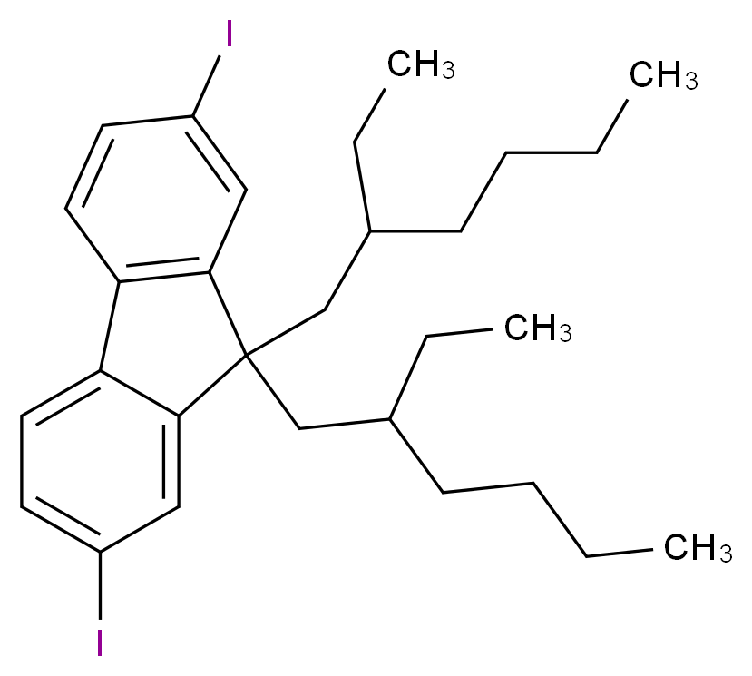 9,9-Bis(2-ethylhexyl)-2,7-diiodo-9H-fluorene_Molecular_structure_CAS_278176-08-2)