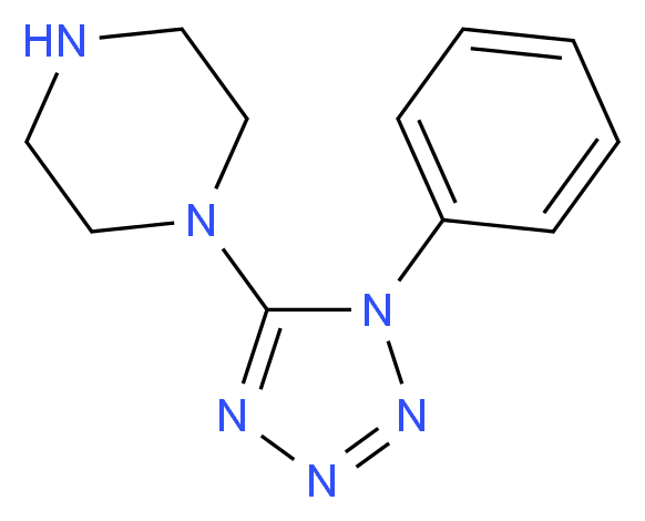 1-(1-phenyl-1H-tetrazol-5-yl)piperazine_Molecular_structure_CAS_)
