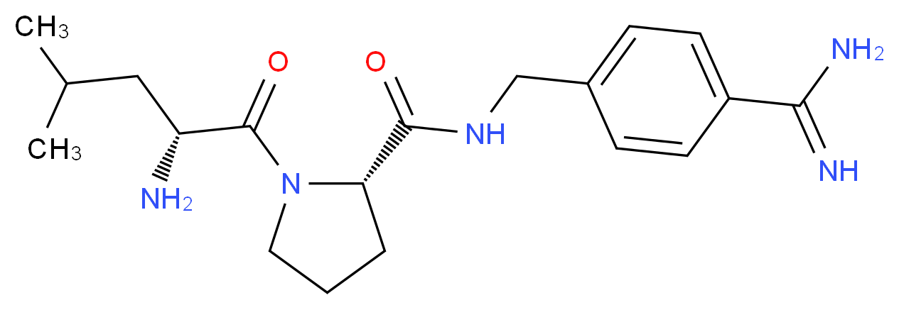 D-leucyl-N-(4-carbamimidoylbenzyl)-L-prolinamide_Molecular_structure_CAS_)