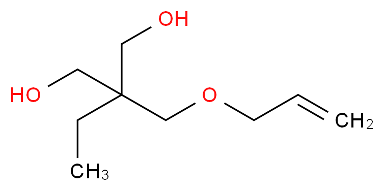 Trimethylolpropane allyl ether_Molecular_structure_CAS_682-11-1)