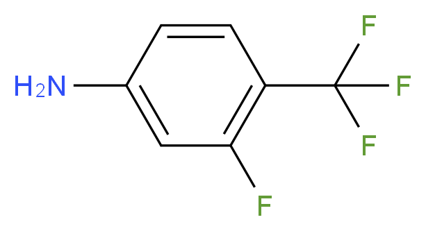 4-Amino-2-fluorobenzotrifluoride 97%_Molecular_structure_CAS_69411-68-3)