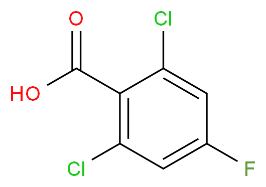 2,6-Dichloro-4-fluorobenzoic acid_Molecular_structure_CAS_232275-55-7)