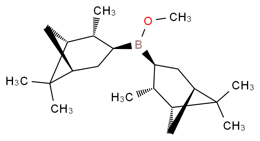 (-)-B-Methoxydiisopinocampheylborane_Molecular_structure_CAS_85134-98-1)