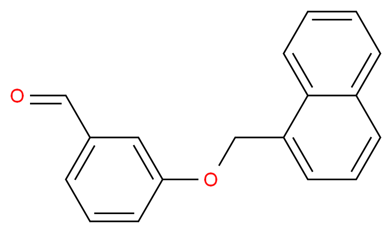 3-(naphthalen-1-ylmethoxy)benzaldehyde_Molecular_structure_CAS_)