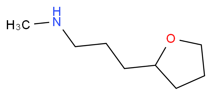 N-methyl-3-(tetrahydrofuran-2-yl)propan-1-amine_Molecular_structure_CAS_7179-89-7)
