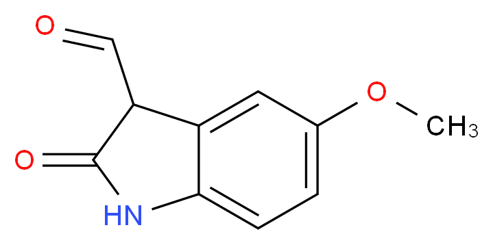 5-Methoxy-2-oxoindoline-3-carbaldehyde_Molecular_structure_CAS_)
