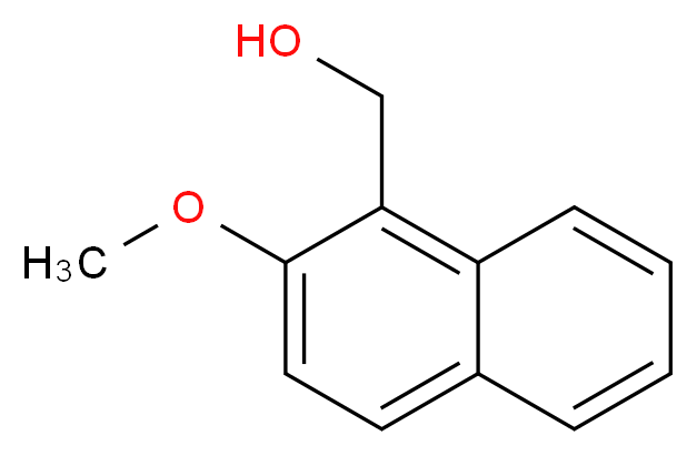 1-(Hydroxymethyl)-2-methoxynaphthalene_Molecular_structure_CAS_40696-22-8)