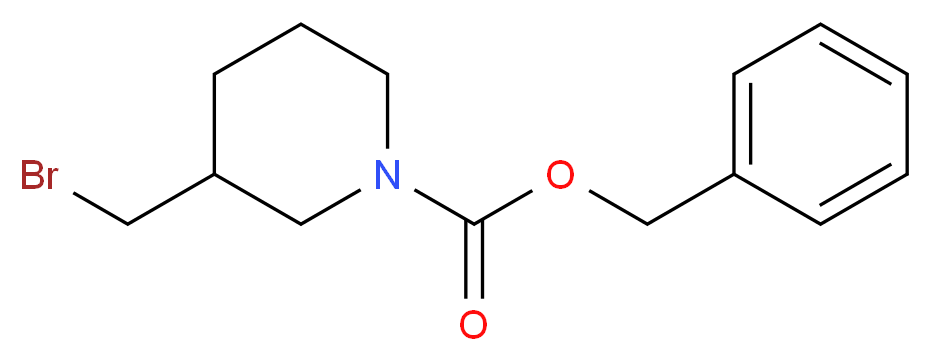 BENZYL 3-(BROMOMETHYL)PIPERIDINE-1-CARBOXYLATE_Molecular_structure_CAS_)